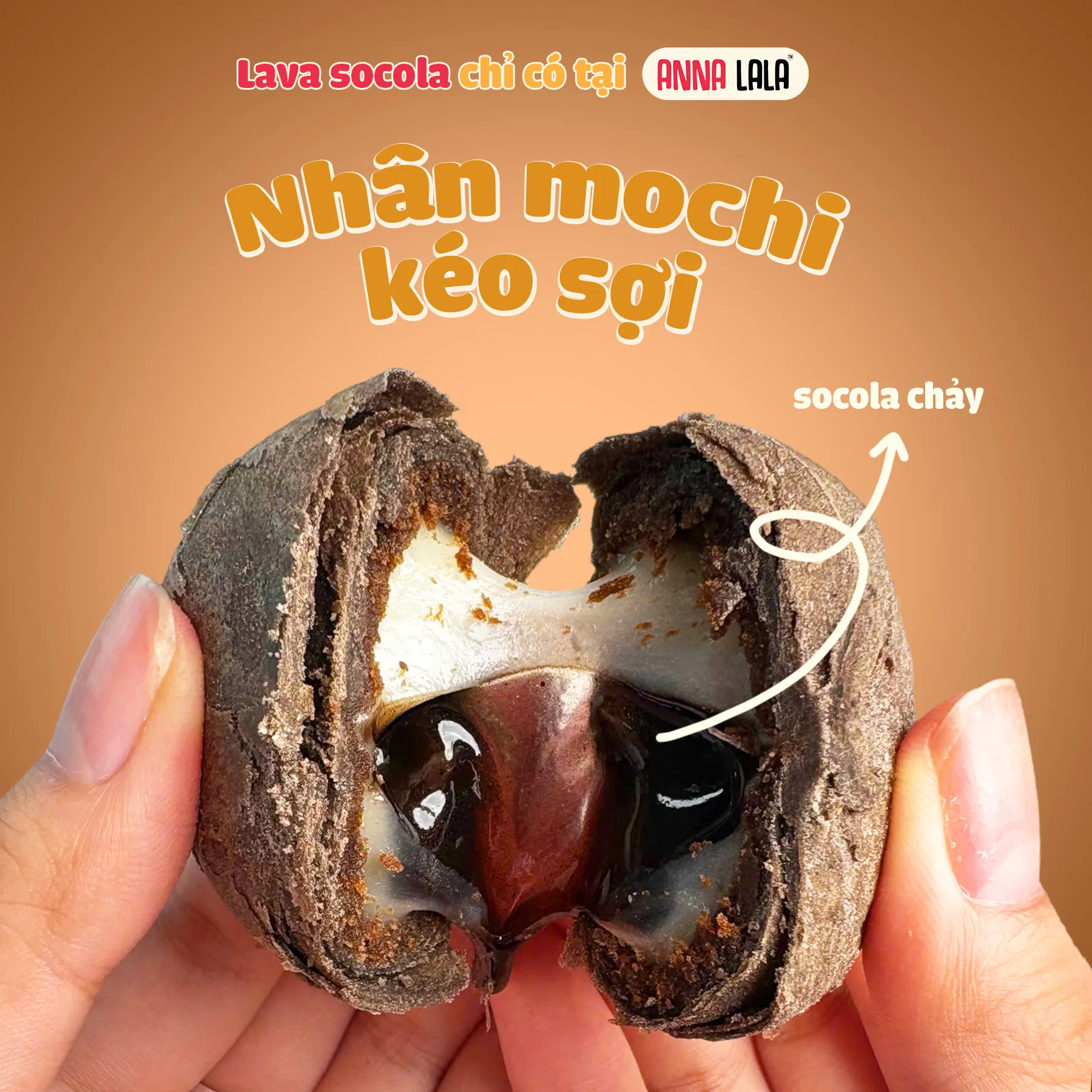 Bánh Lava Nhân Chảy Mochi Kéo Sợi alternate view