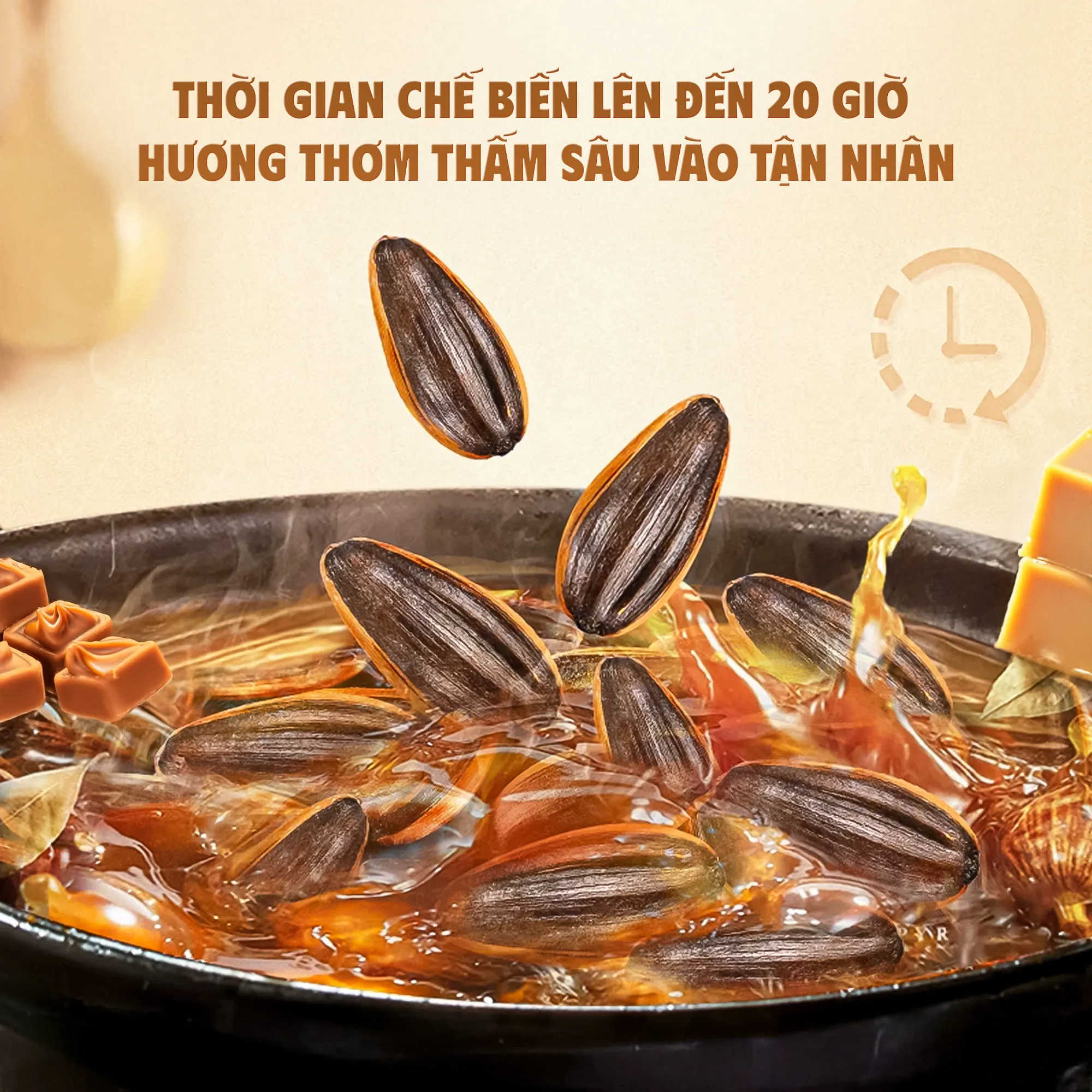 Hướng dương Lao Jie Kou - Vị Caramen alternate view