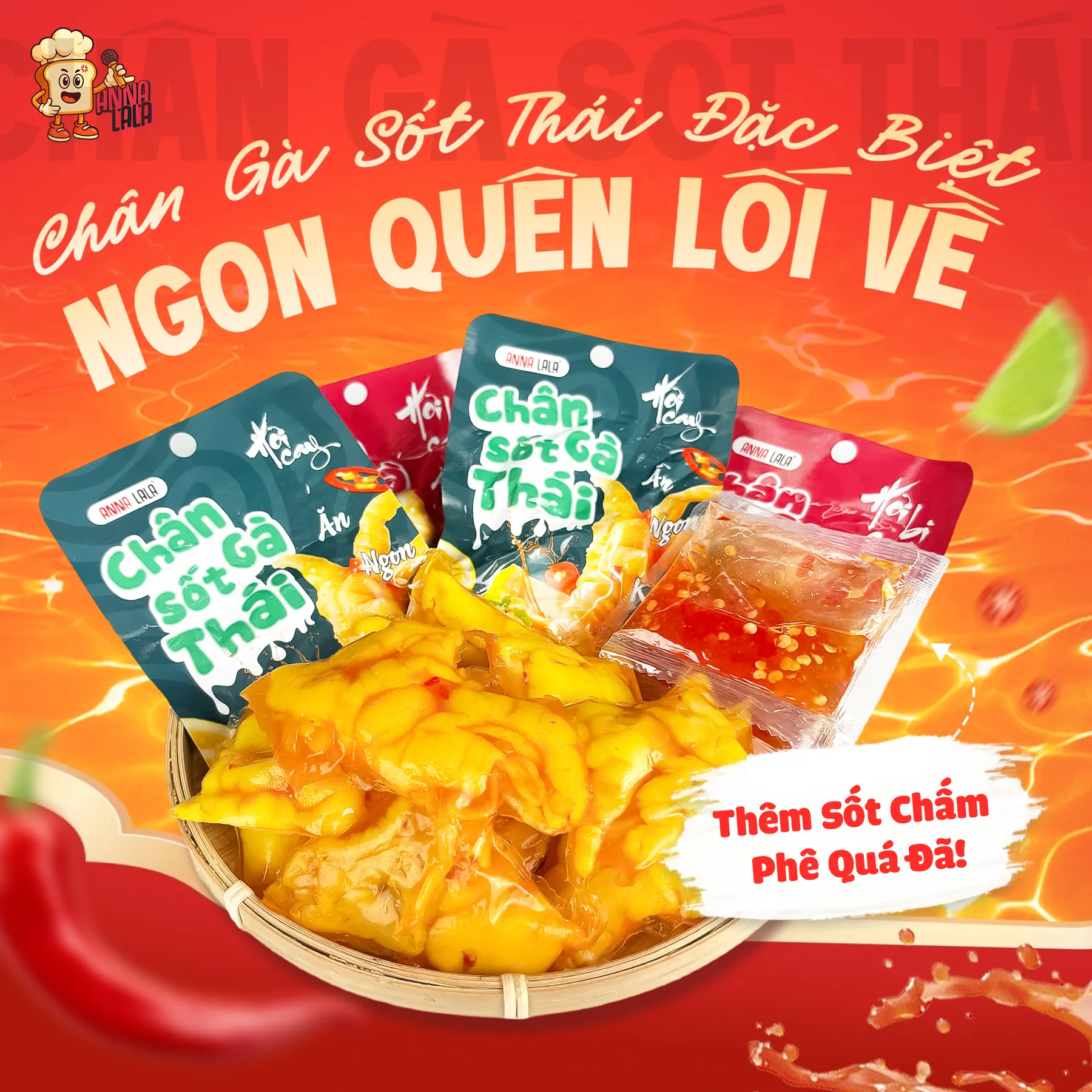 Chân gà sốt Thái ANNALALA