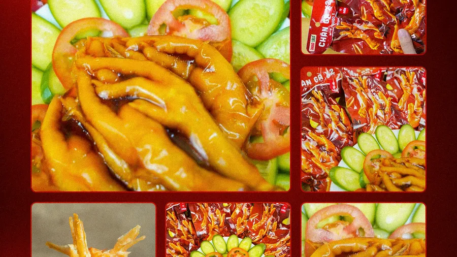 Chân gà ăn liền bao nhiêu calo? Số liệu từng loại của ANNALALA