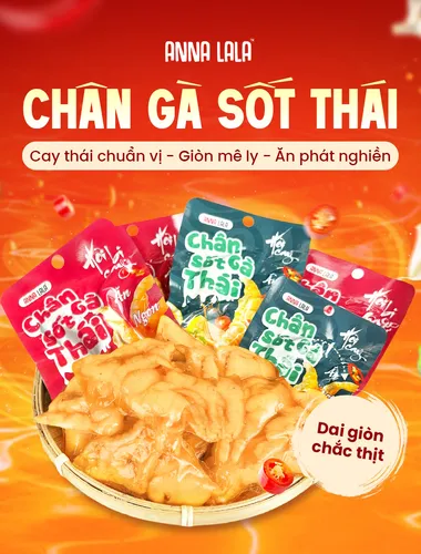 Chân gà sốt Thái