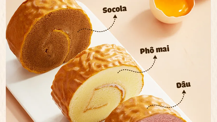 Vì sao bánh bông lan cuộn được mà không nứt?