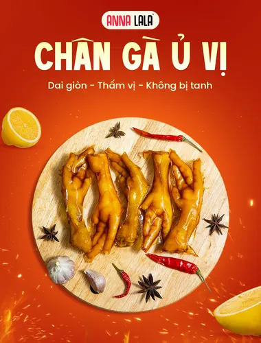 Chân gà ủ vị